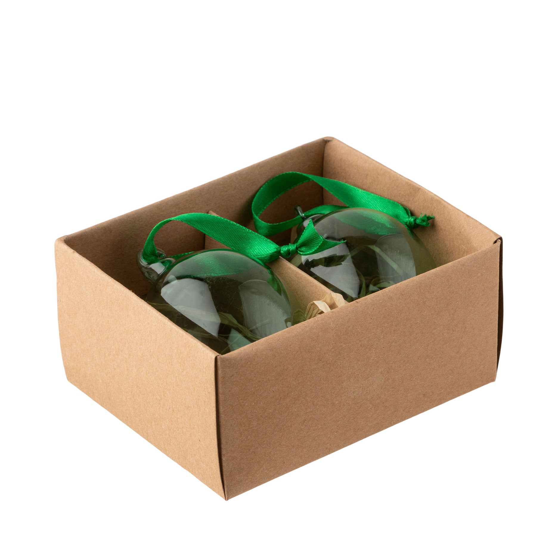 Glas påskeæg 2 stk.